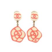 Pre-owned Plastic chanel-jewelry Chanel Vintage , Pink , Dames