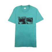 Casual Katoenen T-shirt C.p. Company , Green , Heren