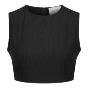 Op maat gemaakte Top Lowica Twill Rits Achterkant Nicowa , Black , Dam...