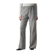 Paillet Wijde Pijp Broek Alix The Label , Gray , Dames