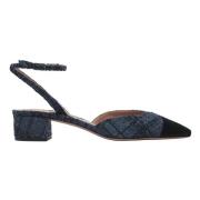 Lage Franse Sandaal Aquazzura , Blue , Dames