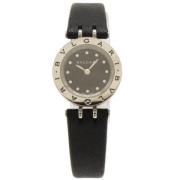 Pre-owned Metal watches Bvlgari Vintage , Black , Dames