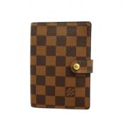 Pre-owned Fabric wallets Louis Vuitton Vintage , Brown , Unisex