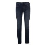 Blauwe Slim Blend Zakken Stijlvolle Jeans Jeckerson , Blue , Heren