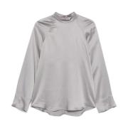 Granito Claudie Stijlvolle Jurk Semicouture , Gray , Dames