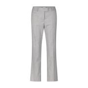 Elegante wollen mix zakelijke broek Seductive , Gray , Dames