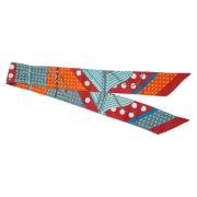 Pre-owned Canvas scarves Hermès Vintage , Multicolor , Dames