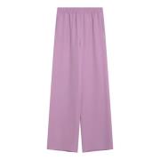 Wijde broek Valentino Garavani , Pink , Dames