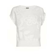 Top met korte mouwen Caroline Biss , White , Dames