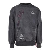 Sweatshirt Mauna Kea , Black , Heren