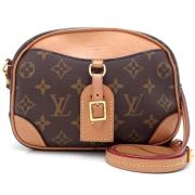 Pre-owned Canvas handbags Louis Vuitton Vintage , Brown , Dames