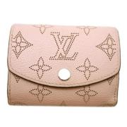 Pre-owned Leather wallets Louis Vuitton Vintage , Pink , Dames