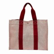 Pre-owned Canvas totes Hermès Vintage , Pink , Dames