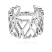 Messing ring Ami Paris , Gray , Unisex