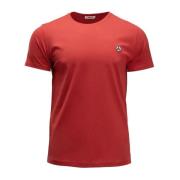 Heren T-shirt Pietro Rood Regular Fit Jott , Red , Heren