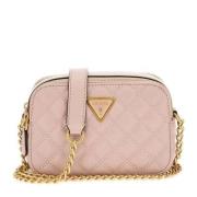 Quilted Rosewood Schoudertas Giully Guess , Pink , Dames