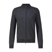 Eltorno Wollen Vest Hugo Boss , Gray , Heren