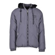 Pufferjas met 100% polyester John Richmond , Gray , Heren