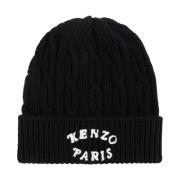 Pet met geborduurd logo Kenzo , Black , Unisex