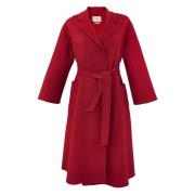 Ludmilla Ceintuurjas in Diep Rood Max Mara , Red , Dames