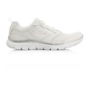 Actieve Flow Damessportschoenen Skechers , White , Dames