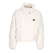 Vlag Donsjas Puffer Wit Tommy Hilfiger , White , Dames