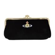 Natuurlijke Vezel Kaarthouder Vivienne Westwood , Black , Dames