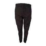 Casual Katoenen Broek C.p. Company , Black , Heren