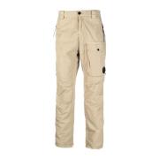 Casual Katoenen Broek C.p. Company , Beige , Heren