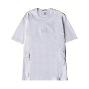 Casual Katoenen T-shirt C.p. Company , Gray , Heren