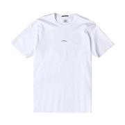 Casual Katoenen T-Shirt C.p. Company , White , Heren