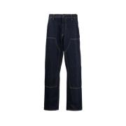 Dubbele Knie Werkbroek Carhartt Wip , Blue , Heren