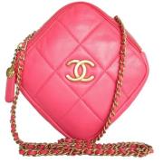 Pre-owned Leather shoulder-bags Chanel Vintage , Pink , Dames