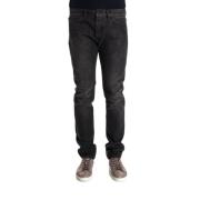 Denim Jeans Lv04 Marcelo Burlon , Gray , Heren