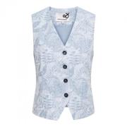 Gewatteerde Vest met Capuchon &Co Woman , Blue , Dames