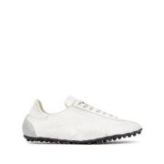 Witte Sneakers met Vetersluiting Maison Margiela , White , Dames