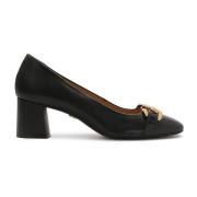 Zwarte pumps versierd met een dikke ketting Kazar , Black , Dames