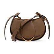 Schoudertas Ride Klein Chloé , Brown , Dames