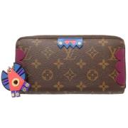 Pre-owned Canvas wallets Louis Vuitton Vintage , Brown , Dames