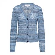 Zacht gebreide cardigan &Co Woman , Blue , Dames