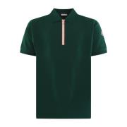 Heren Polo Shirt Moncler , Green , Heren