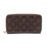 Pre-owned Canvas wallets Louis Vuitton Vintage , Brown , Dames