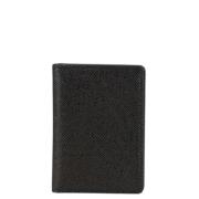 Pre-owned Leather wallets Louis Vuitton Vintage , Black , Heren