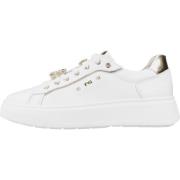 Stijlvolle Veterschoenen Nerogiardini , White , Dames