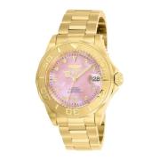 Pro Diver Automatisch Horloge - Roze Wijzerplaat Invicta Watches , Yel...