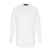 Wit Katoenen T-Shirt Dsquared2 , White , Heren