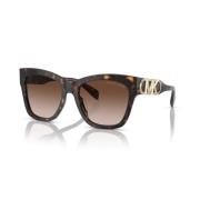 Empire Square Zonnebril Michael Kors , Brown , Unisex