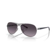 Vrouwelijke Traanvormige Zonnebril Oakley , Gray , Unisex