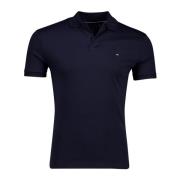 Polo Shirt Korte Mouw Donkerblauw Tommy Hilfiger , Blue , Heren