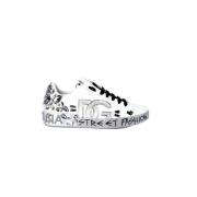 Heren Port Spoiler Sneakers Dolce & Gabbana , White , Heren